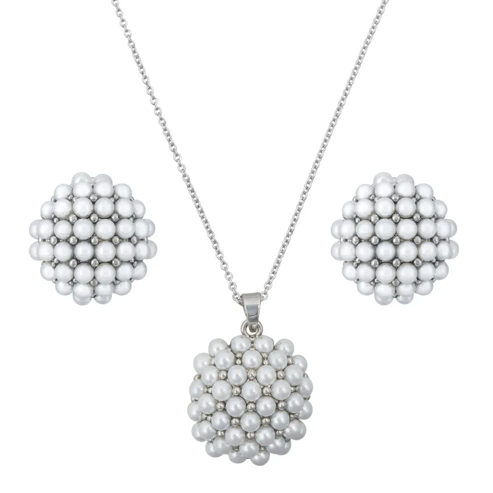 Комплект Fiore Luna колье+серьги SG208407E-001 S