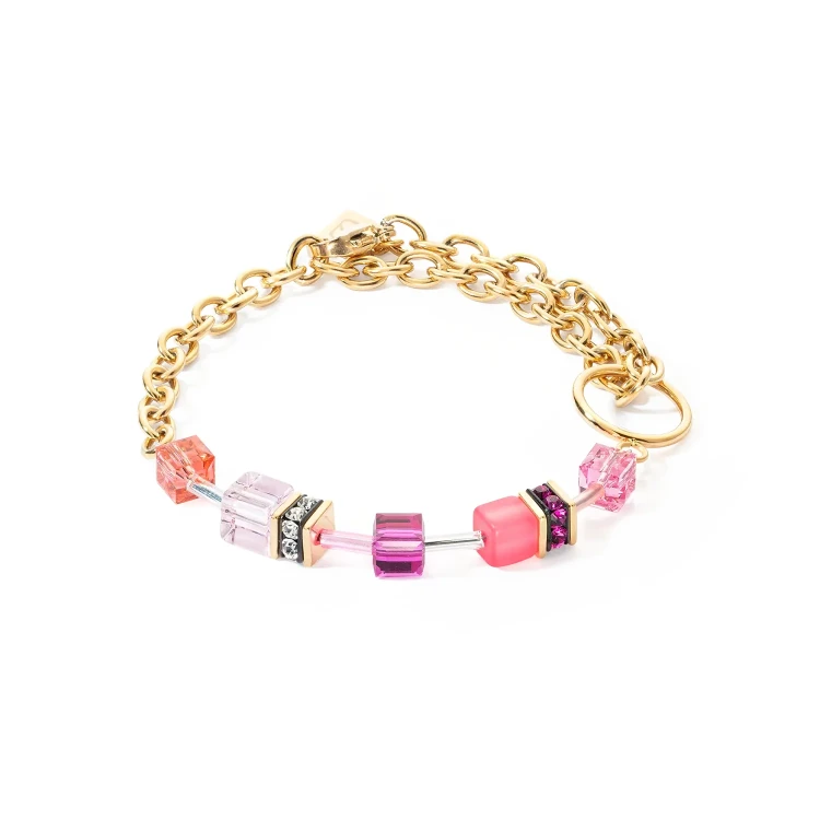 Браслет Coeur de Lion Pink-Gold 3038/30-0416