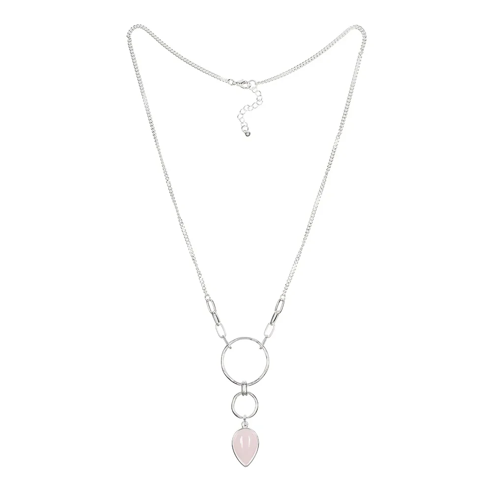 Колье Fiore Luna ROSE QUARTZ LN3171-4 R/S