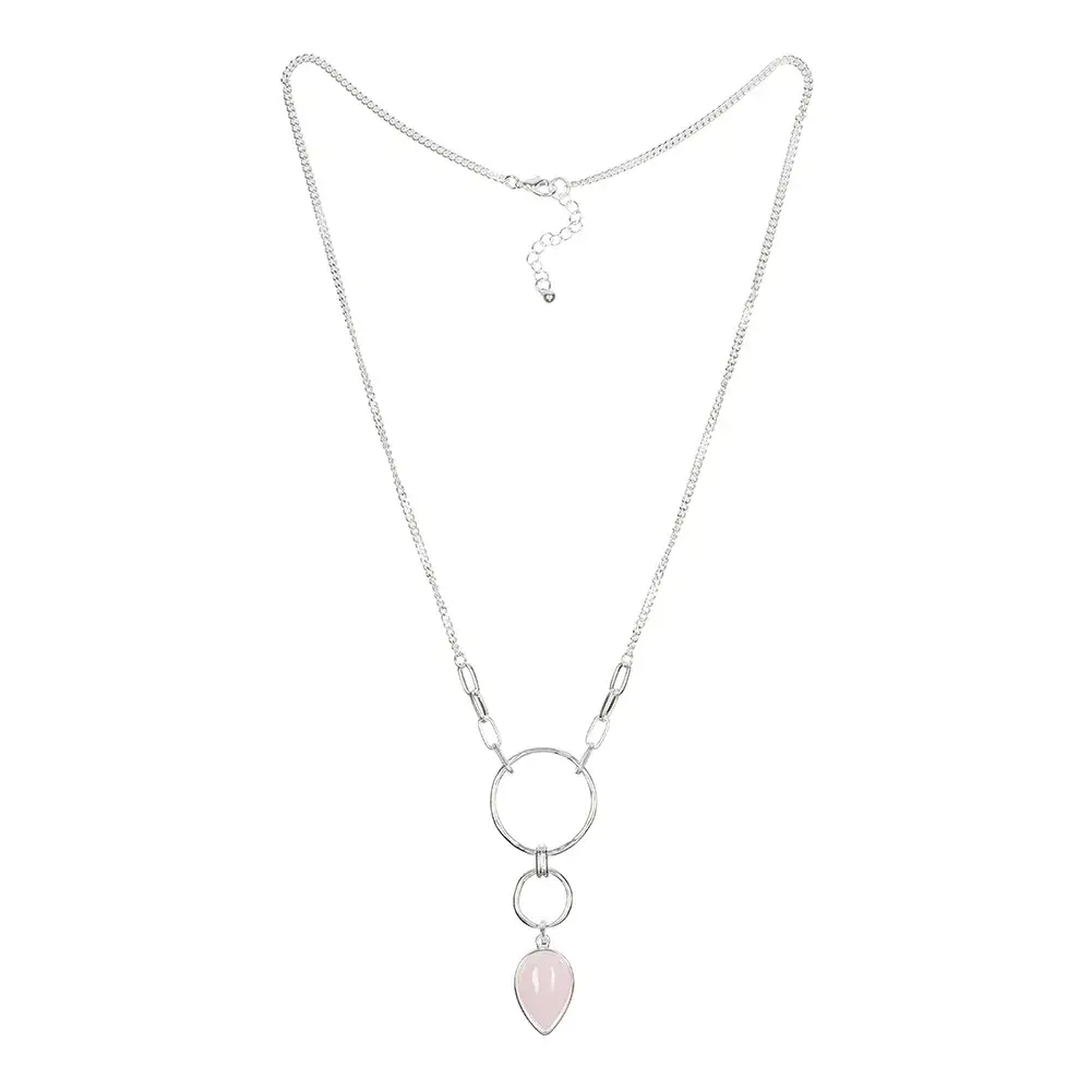 Колье Fiore Luna ROSE QUARTZ LN3171-4 R/S