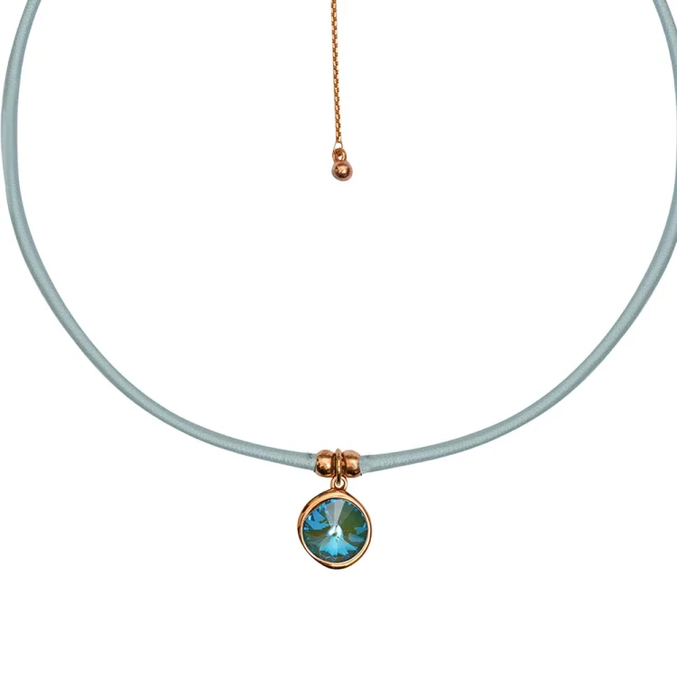 Колье Fiore Luna Silky Sage Delite B1902.16 BL/RG