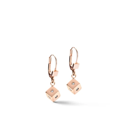 Серьги Coeur de Lion Amethyst Rose Gold 5080/20-0846