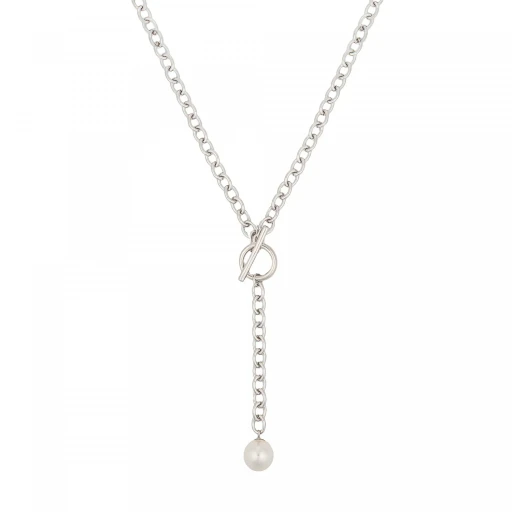 Колье Fiore Luna Pearl B2103PE-N05.1 BW/S