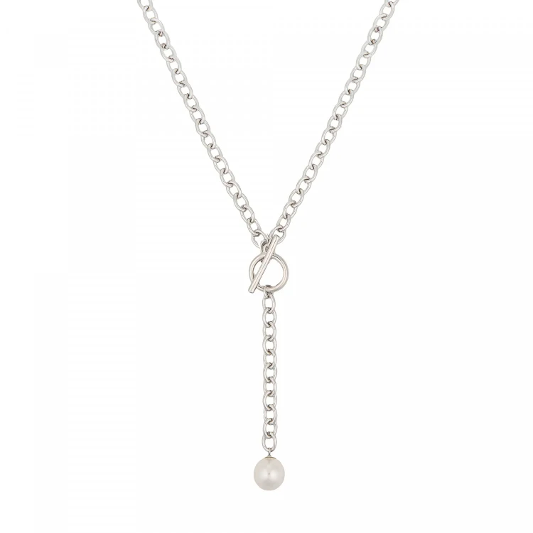 Колье Fiore Luna Pearl B2103PE-N05.1 BW/S