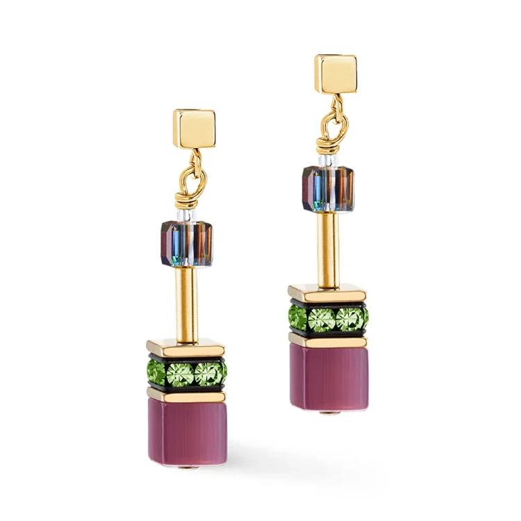 Серьги Coeur de Lion Multicolour Art Nouveau 2838/21-1578