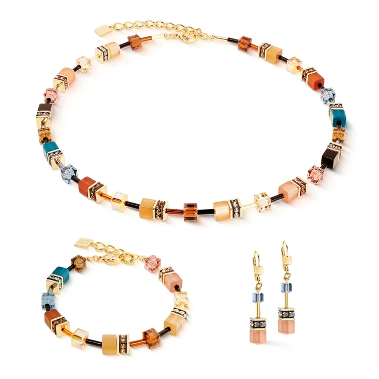 Серьги Coeur de Lion Multicolour Art Nouveau 2838/21-1578