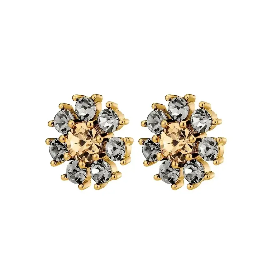 Серьги Dyrberg Kern AUDE SG GREY /GOLDEN 450097