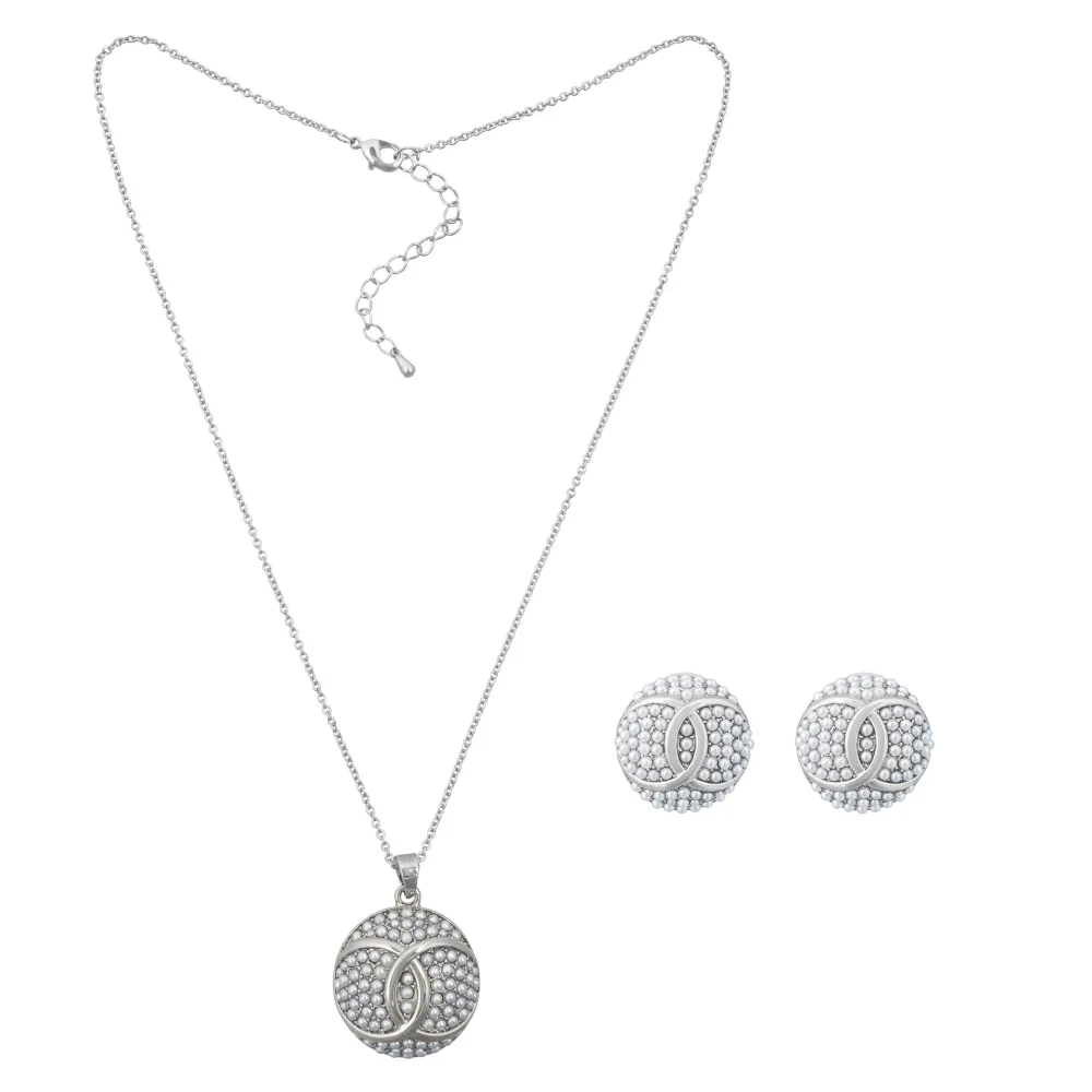 Комплект Fiore Luna колье+серьги SG208408E-002 S