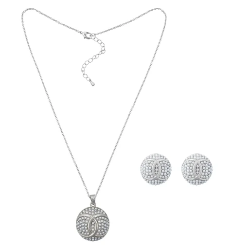Комплект Fiore Luna колье+серьги SG208408E-002 S