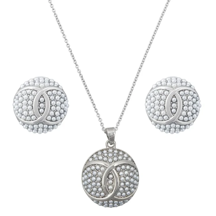 Комплект Fiore Luna колье+серьги SG208408E-002 S