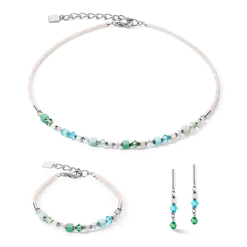Колье Coeur de Lion Mint Green 4239/10-0522