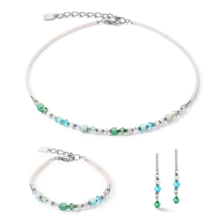 Колье Coeur de Lion Mint Green 4239/10-0522