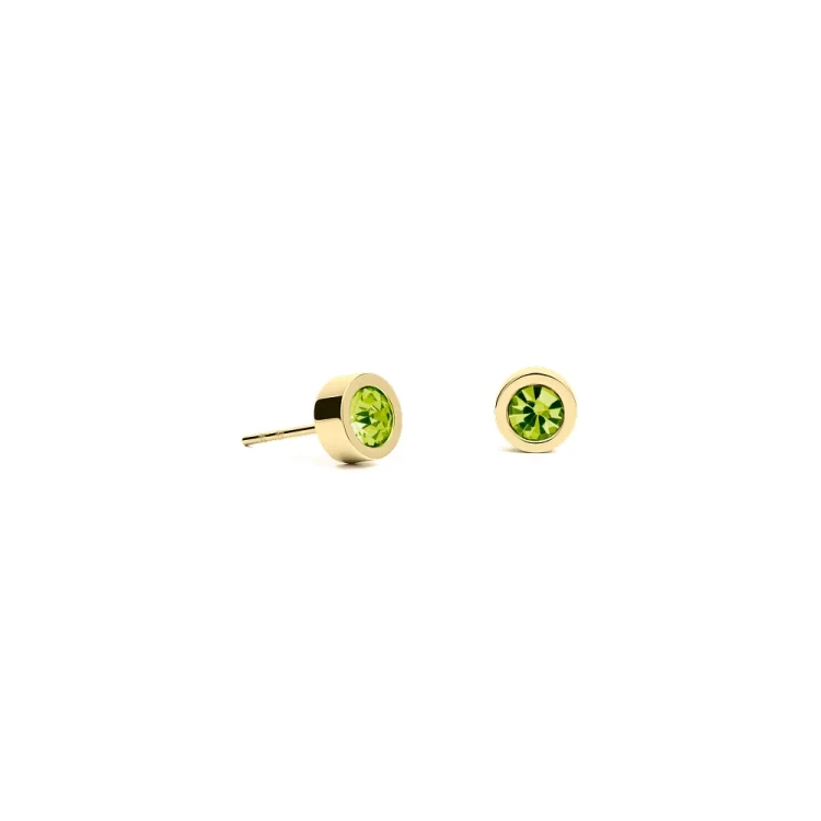 Пусеты Apple Green 5х2.5 SWE125 AG G