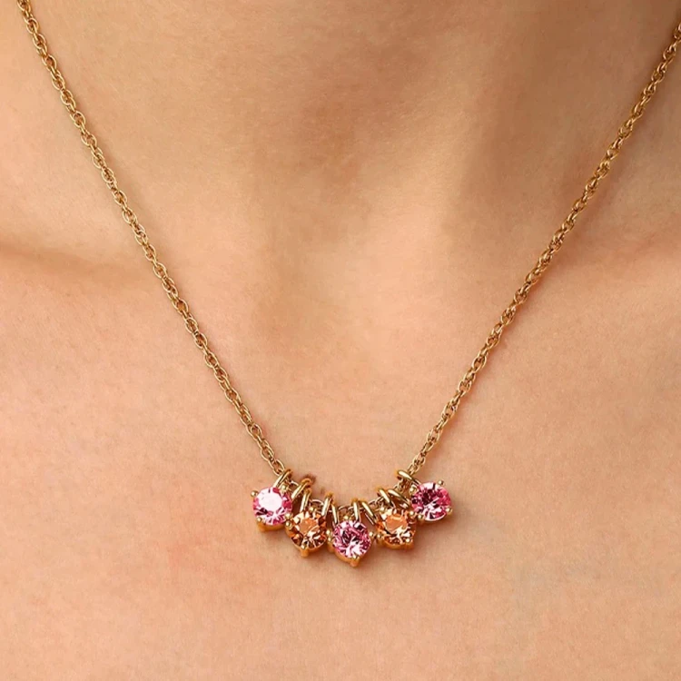 Колье Dyrberg Kern PHILA SG LIGHT ROSE 480115