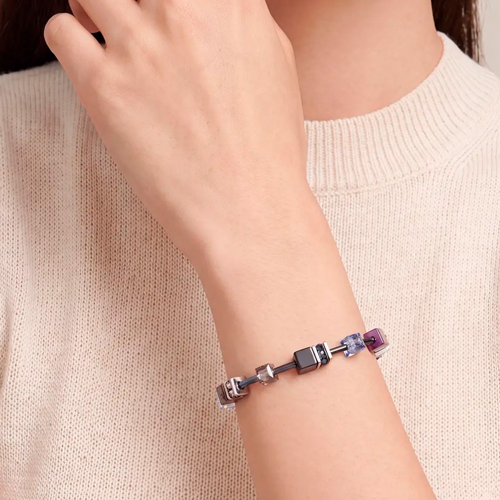 Браслет Coeur de Lion Purple-Grey 4905/30-0812