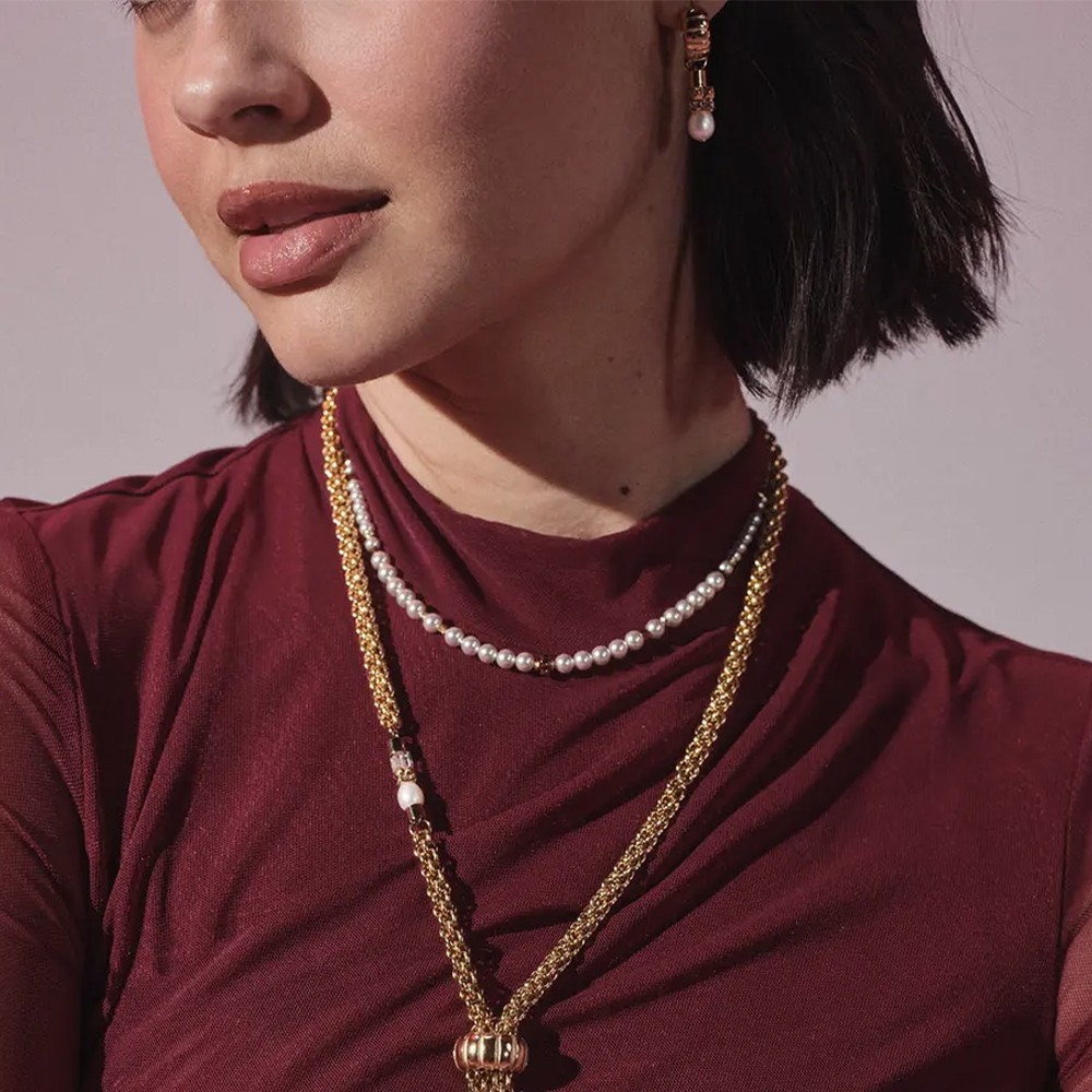 Серьги Coeur de Lion Hoop White-Gold 1144/21-1416