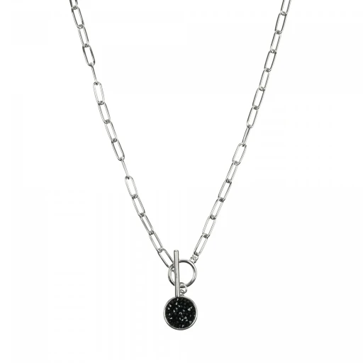 Колье Fiore Luna Jet B2009SW-N01.4 BW/S