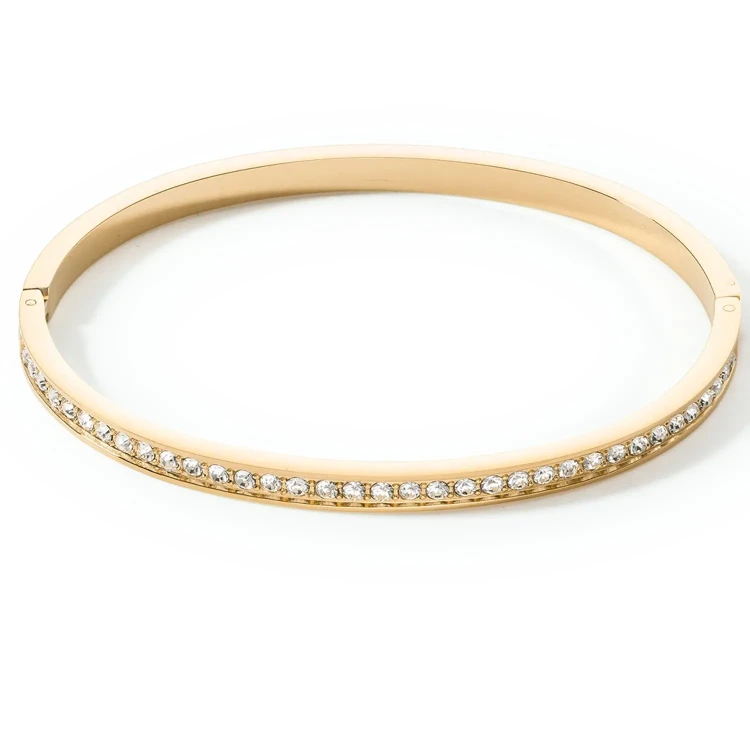 Браслет Coeur de Lion Crystal-Gold 17см 0127/33-1816
