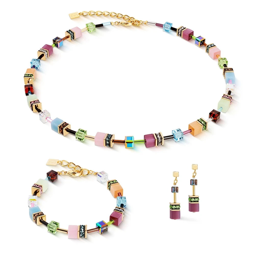 Колье Coeur de Lion Multicolour Art Nouveau 2838/10-1578