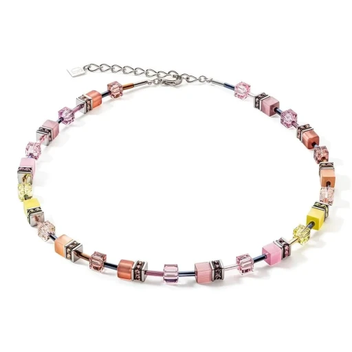 Колье Coeur de Lion Lilac-Yellow 2838/10-0847