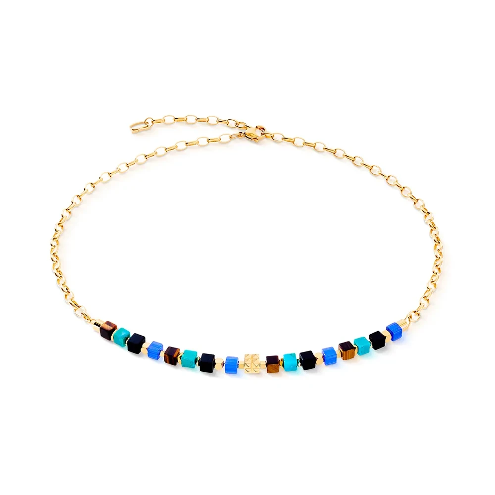Колье Coeur de Lion Multicolour Fantasy 3024/10-1555