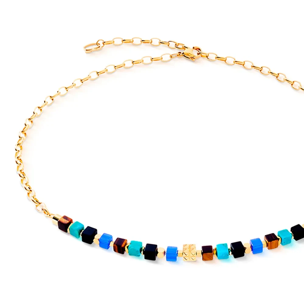 Колье Coeur de Lion Multicolour Fantasy 3024/10-1555