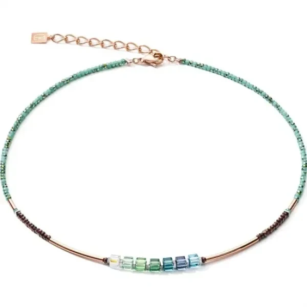 Колье Coeur de Lion Shades Of Green-Petrol 5027/10-0537