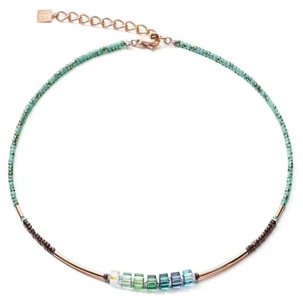 Колье Coeur de Lion Shades Of Green-Petrol 5027/10-0537