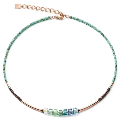 Колье Coeur de Lion Shades Of Green-Petrol 5027/10-0537