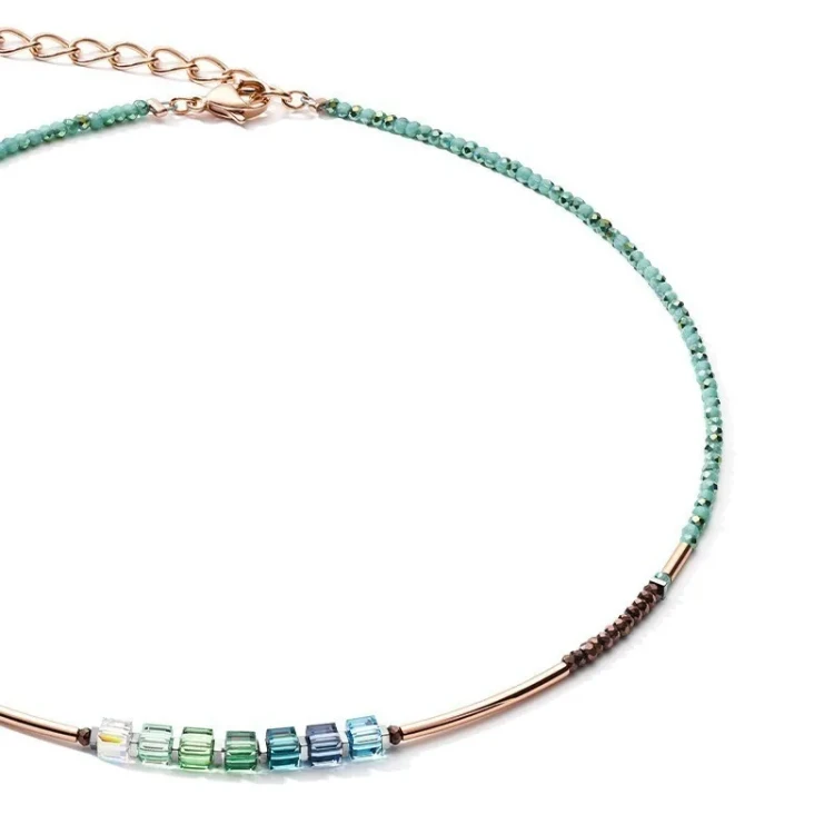 Колье Coeur de Lion Shades Of Green-Petrol 5027/10-0537
