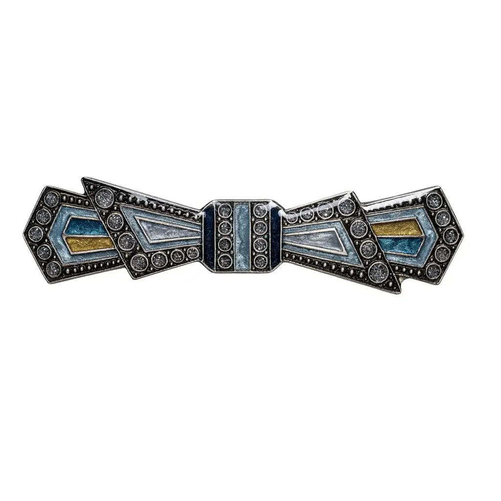 Заколка для волос Clara Bijoux G11946-46 BL/S металлическая (Испания)