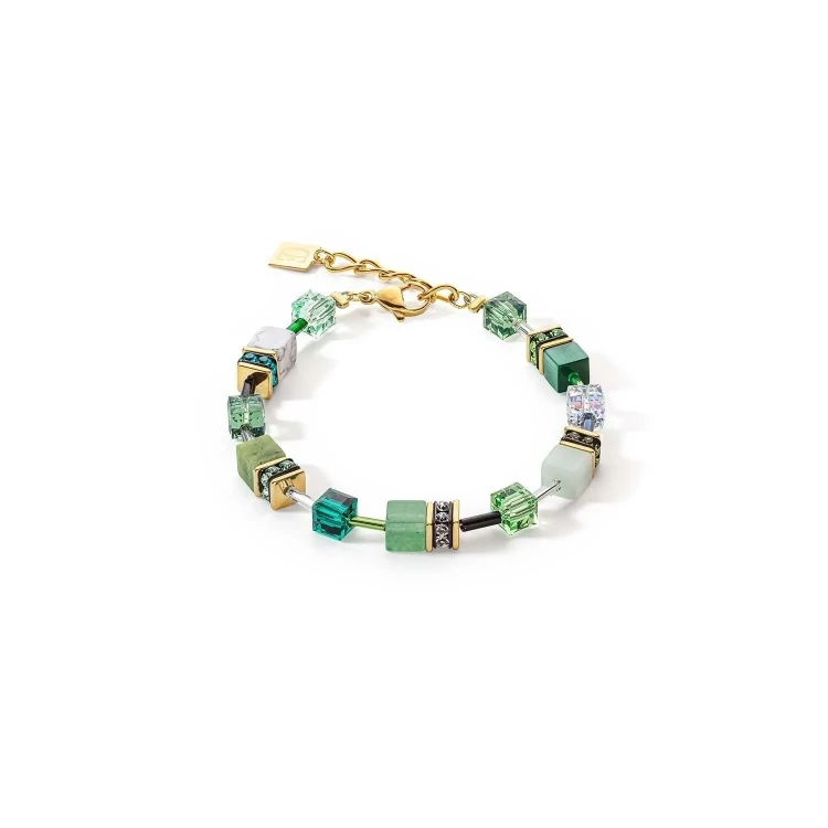 Комплект Coeur de Lion Gold-Green 7632/53-1605