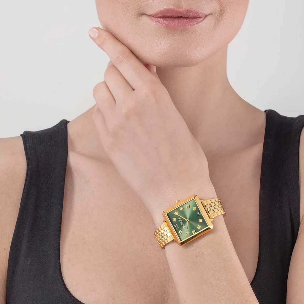 Комплект Coeur de Lion Gold-Green 7632/53-1605