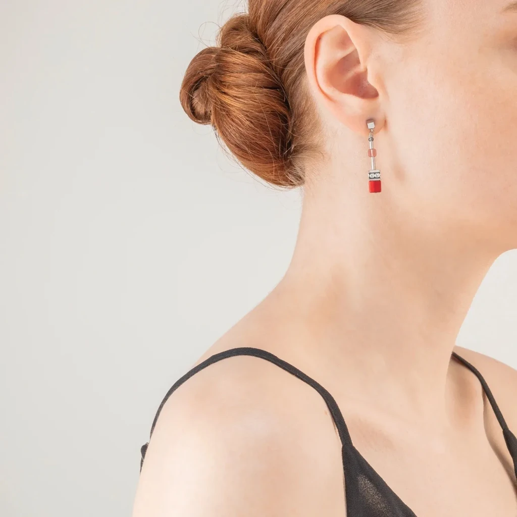 Coeur de Lion Пусеты Red 4638/21-0300