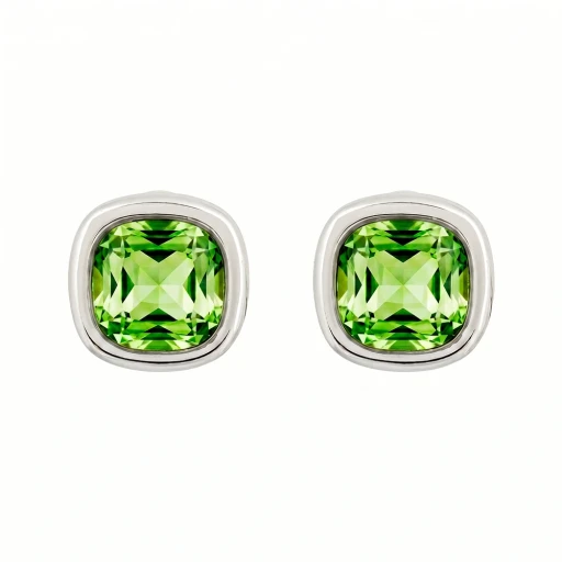 Серьги Peridot Fiore Luna AG210405E-016 S