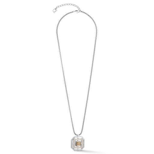 Колье Coeur de Lion Beige-Silver 2066/10-1017