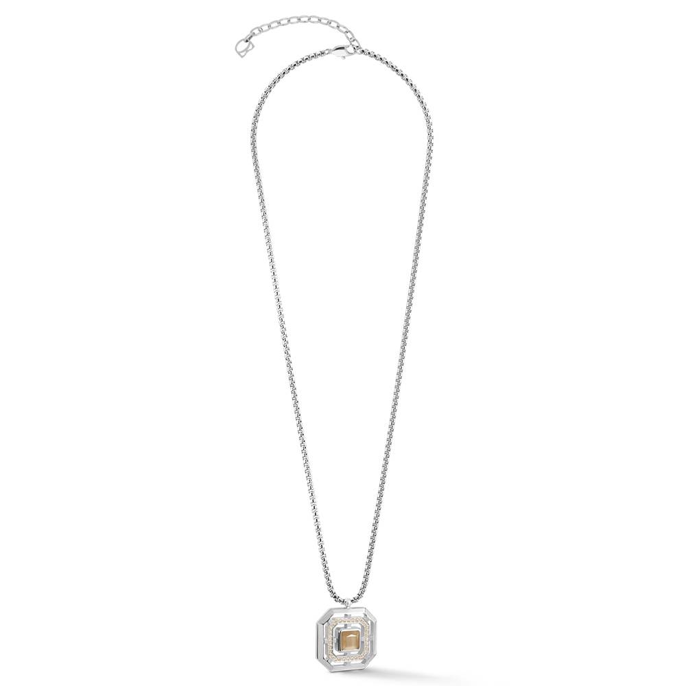 Колье Coeur de Lion Beige-Silver 2066/10-1017