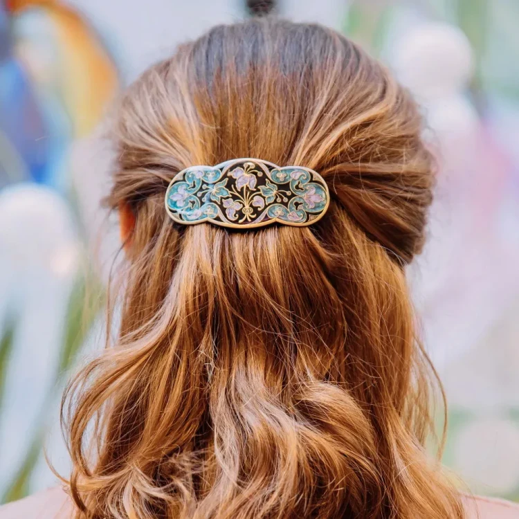 Заколка для волос Clara Bijoux Лилия G77443 R/G