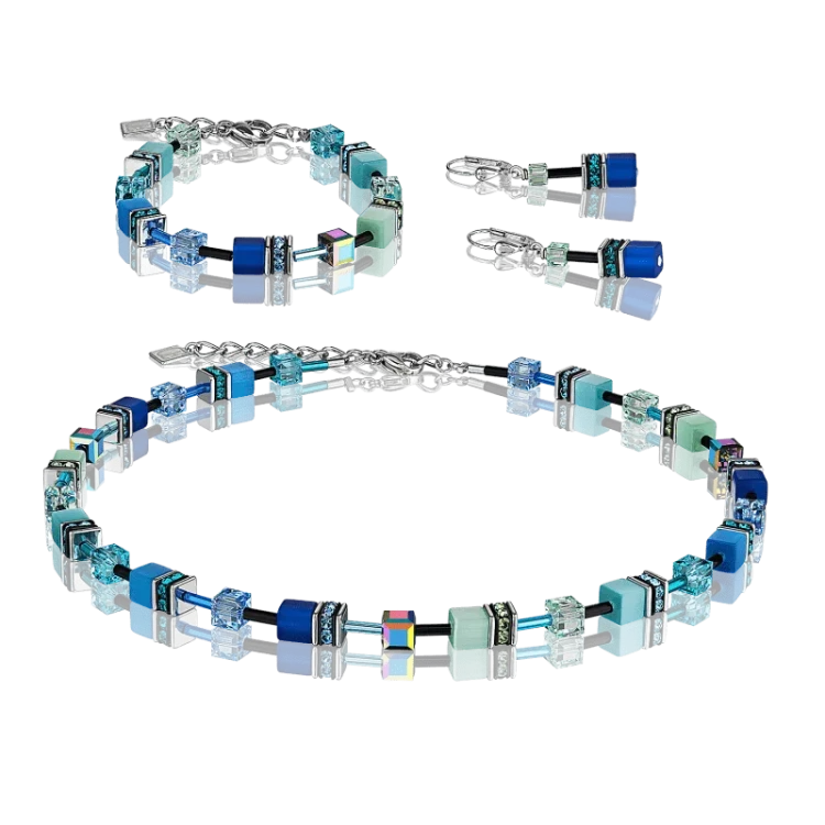 Колье Coeur de Lion Blue-Green 2838/10-0705