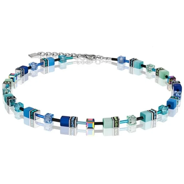 Колье Coeur de Lion Blue-Green 2838/10-0705