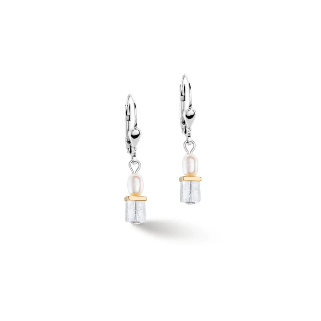 Серьги Coeur de Lion White 1126/20-1400