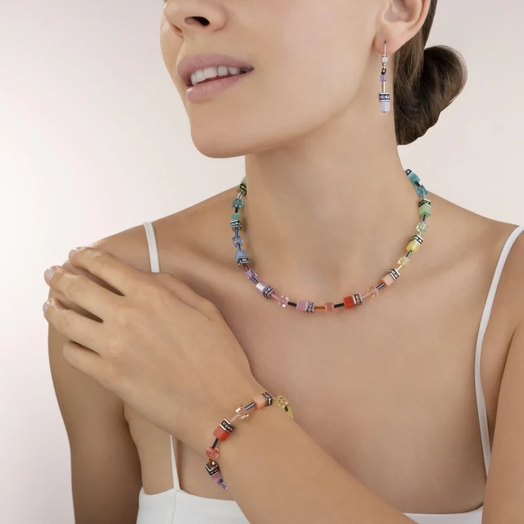 *Серьги Coeur de Lion Multicolor Pastell 3 *2838/20-1542