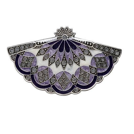 Заколка для волос Clara Bijoux Веер G44572 V/S
