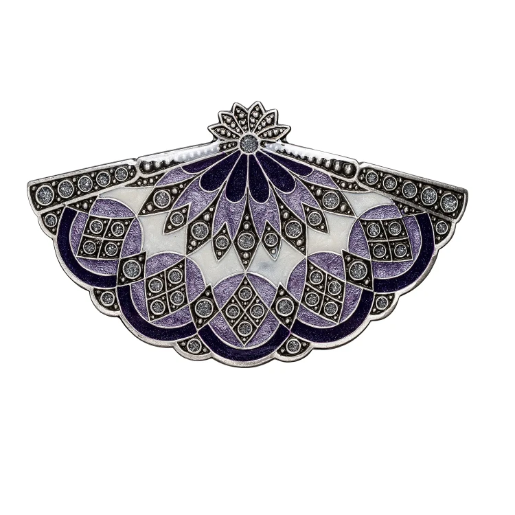 Заколка для волос Clara Bijoux Веер G44572 V/S