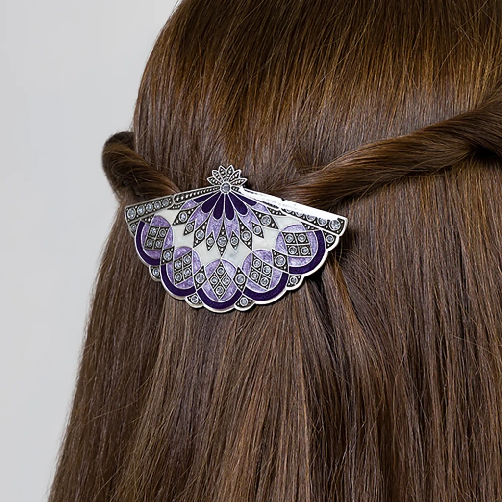 Заколка для волос Clara Bijoux Веер G44572 V/S