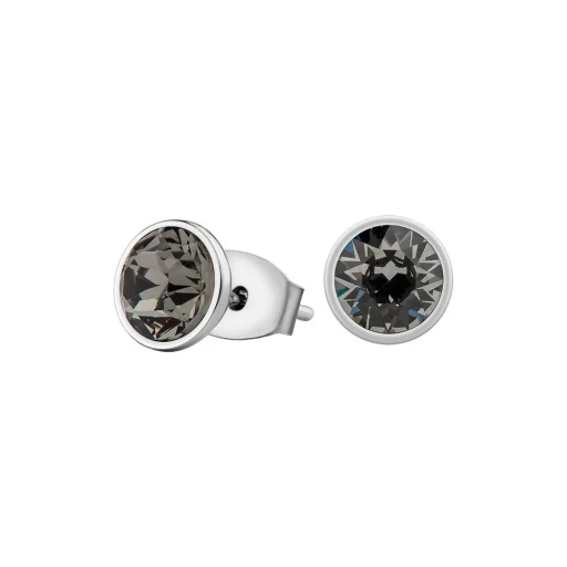 Пусеты Crystal Silver Night SWE298 CSN S