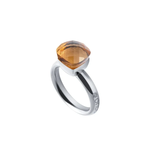 Кольцо Qudo Firenze champagne 16.5 мм 612071 BR/S