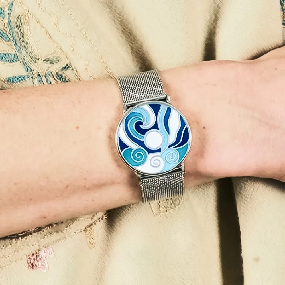 Браслет Fiore Luna на металлическом ремешке CB13784-1 S