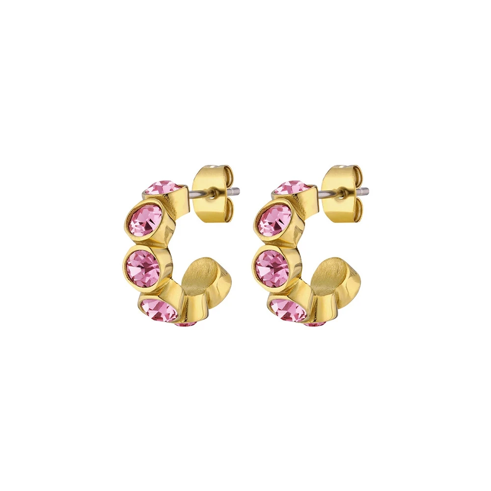 Серьги Dyrberg Kern JENNA SG LIGHT ROSE 380093 R/G