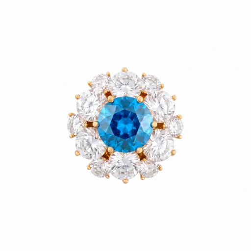 Брошь Кристалл Zircon+магнит XR12099A4 BL/G Fiore Luna